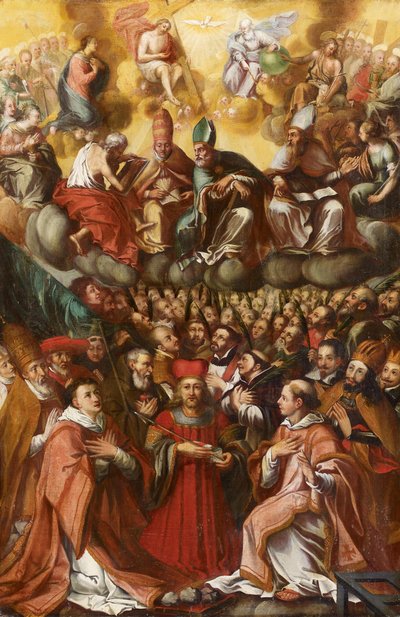 All Saints Altar with the Trinity by Circle of Christoph Thomas Scheffler